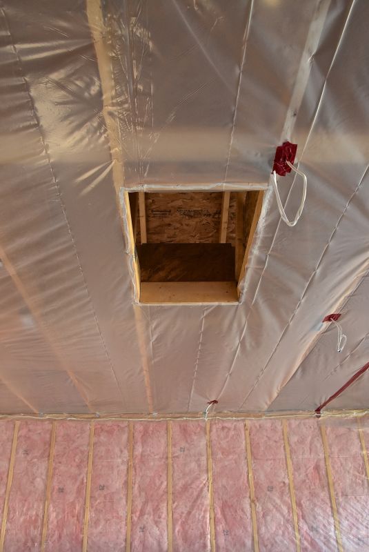 Vapor Barrier Installation detail